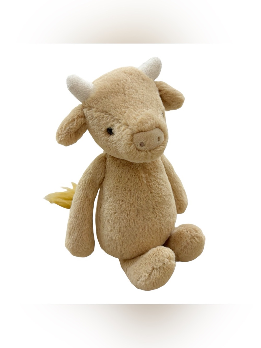 HTF RARE Jellycat 8” Bashful Cow